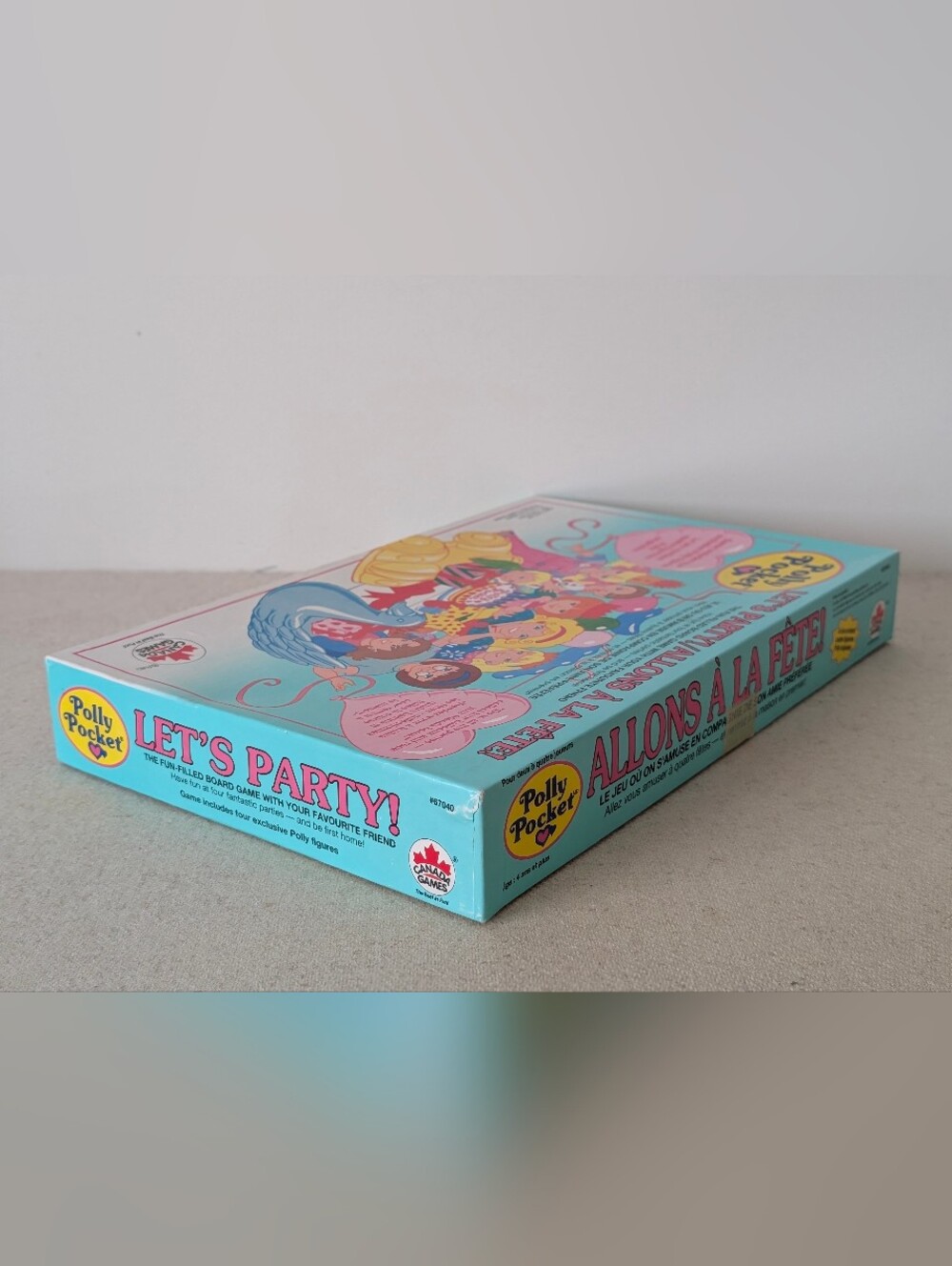 Vintage Polly Pocket Let's Party Board Game 1993 - Picture 12 of 13